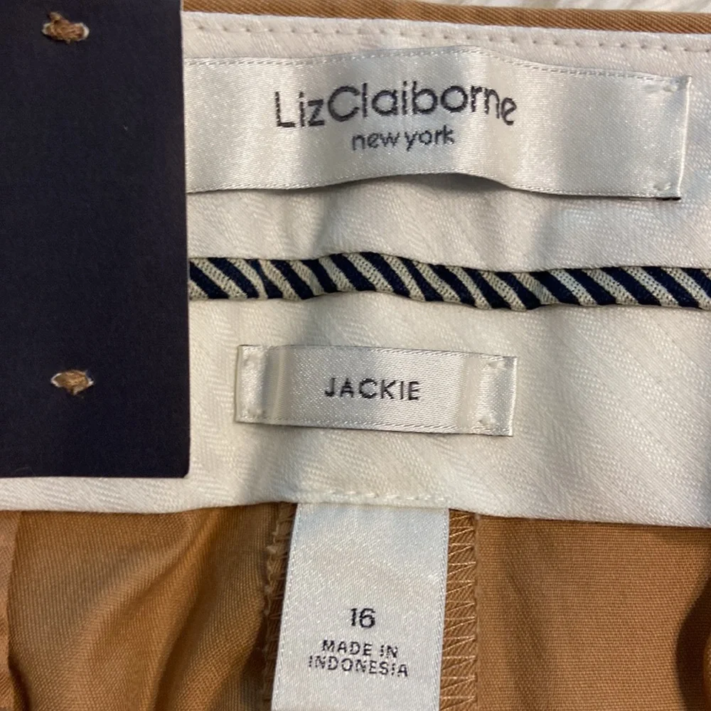 Liz Claiborne Pants size 16 brand new with tag inseam 32” waist 38” - Picture 6 of 12